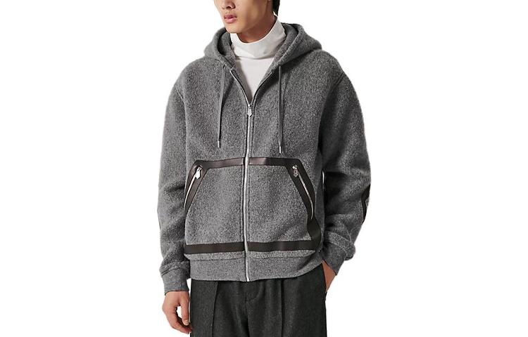 Purchase HERMES  Patchwork Zipper Hooded Jacket H267550HA1W
