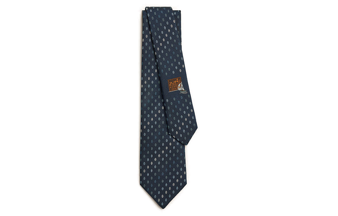 Order HERMES  Printed Silk Tie Accessories h339379t 01