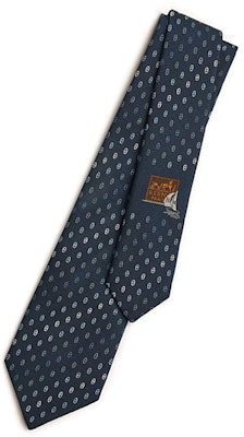 HERMES Printed Silk Tie Accessories h339379t 01 Lookbook HERMES Printed Silk Tie Accessories h339379t 01