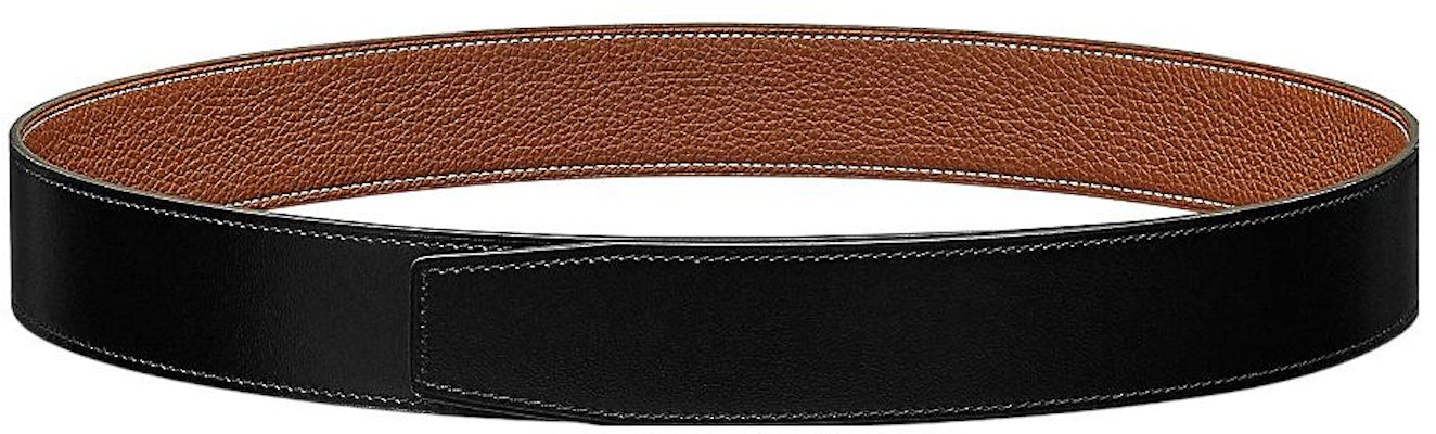 爱马仕 可翻转小牛皮腰带 金棕色 3.8厘米宽 H077971CAAA Lookbook 爱马仕 可翻转小牛皮腰带 金棕色 3.8厘米宽 H077971CAAA