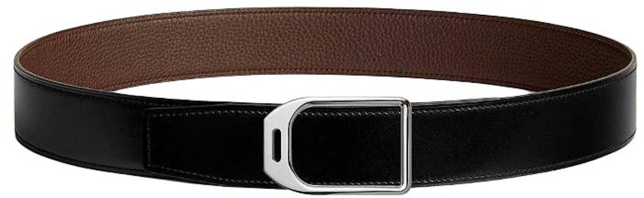 HERMES Ikat Pinggang Kulit Reversible dengan Buckle Halus Lebar 3.8CM H075387CAAF080 Order HERMES Ikat Pinggang Kulit Reversible dengan Buckle Halus Lebar 3.8CM H075387CAAF080
