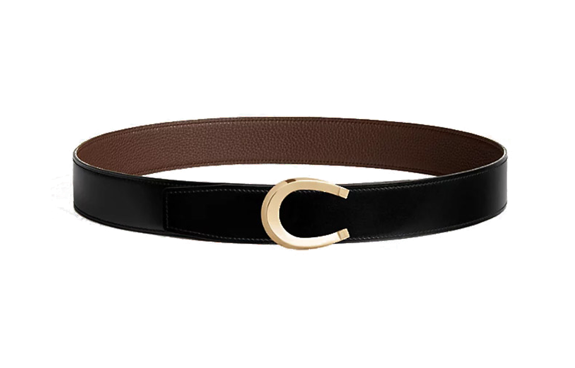 Order 에르메스 리버서블 가죽 벨트 블랙 골드 버클 3.8cm. H010412CP2K | H077971CAAB085