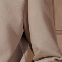 Details for HERMES Sand Yellow Sweatshirt with Letter Print and Ribbed Crew Neck. H457790HA1W