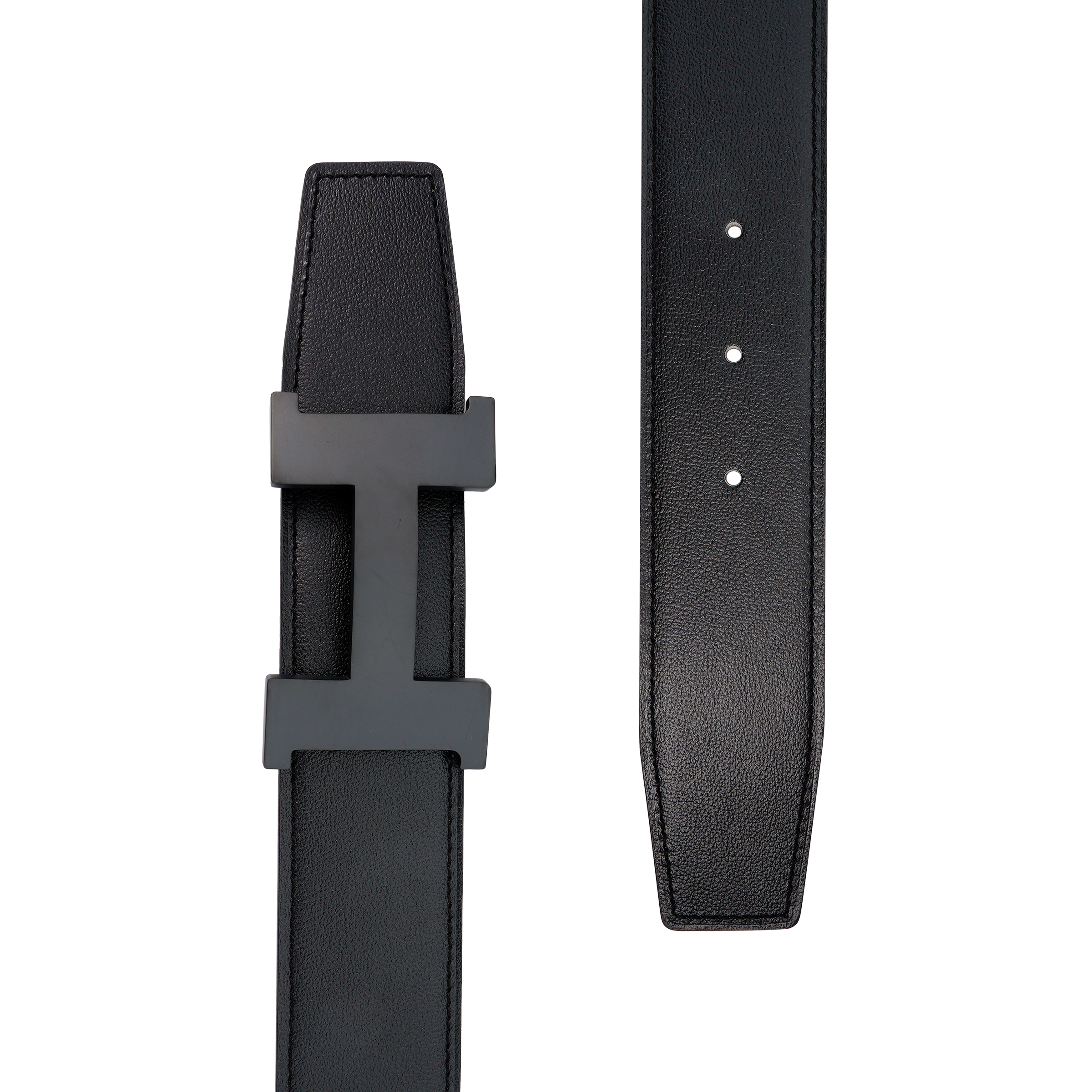 HERMES "So Black" Constance Calfskin Belt Black/Gold 3.8cm Width. H081106CH89-H077971CAAA 圖 5