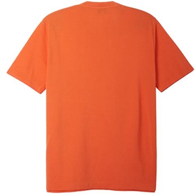 HERMES Camiseta Naranja Cuello Redondo con Bolsillo Sólido H072025HA30 Lookbook HERMES Camiseta Naranja Cuello Redondo con Bolsillo Sólido H072025HA30