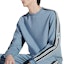Order HERMES SS24 Striped Crewneck Knit Pullover in Light Gray-Blue. H457740HA5G