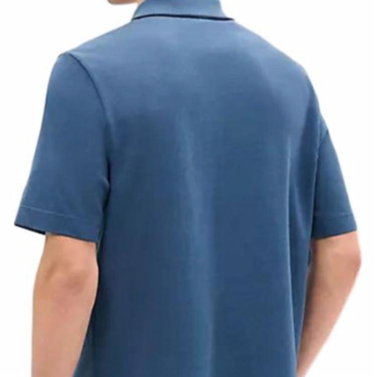 Purchase HERMES SS25 Navy Cotton Polo Baju - Koleksi Musim Bunga Panas. H557980HA5U