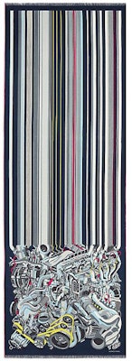 HERMES 時尚絲巾獨特圖案設計 H693948T-01 Order HERMES 時尚絲巾獨特圖案設計 H693948T-01