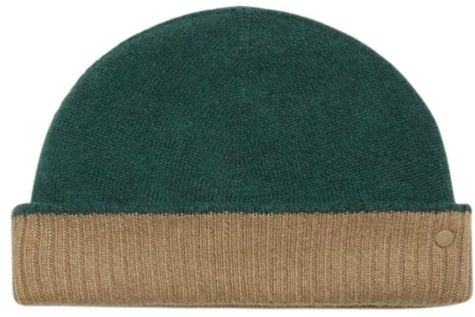 hermes-two-tone-saddle-studded-beanie-green-beige-goat-wool-rubber-trim-h232074-nv-vela