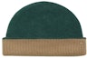Order HERMÈS Gorro Bicolor Verdes/Beige Lana de Cabra con Detalles de Goma. H232074NvVELA