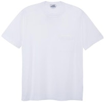 HERMES White Crewneck Casual Short Sleeve T-Shirt H072025HA90 HERMES White Crewneck Casual Short Sleeve T-Shirt H072025HA90