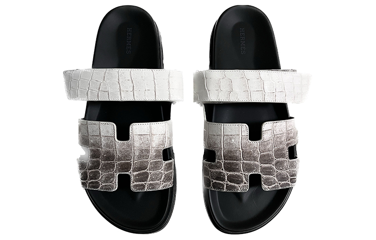 HERMES 'White Open Toe Slide' 圖 3