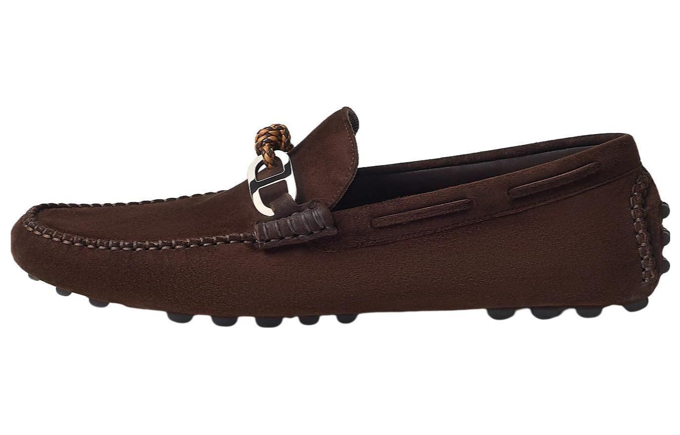 HERMES Alessandro Loafer 'Brown Suede' H232860Z-HME