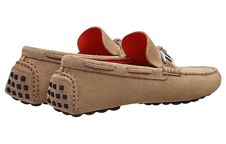 HERMES Alessandro Loafers 'Beige Calfskin' 圖 4