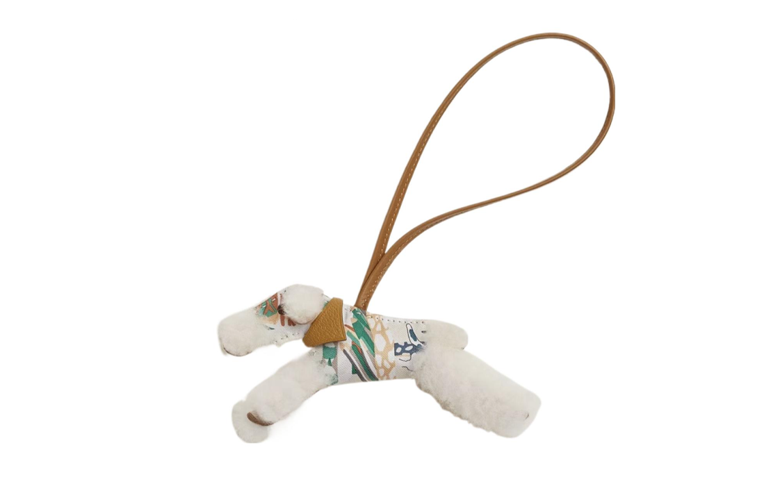 HERMES Animal Shape Charm Unisex Couple Style Multicolor Keychain. H084759CAAC