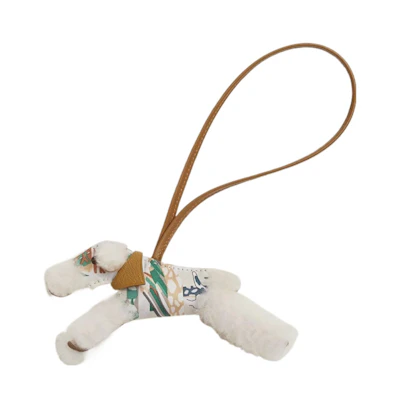 HERMES Animal Shape Charm Unisex Couple Style Multicolor Keychain. H084759CAAC