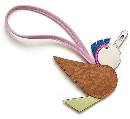 HERMES Animal Shaped Keychain Brown Unisex Couple Accessory. H083885CKAC Lookbook HERMES Animal Shaped Keychain Brown Unisex Couple Accessory. H083885CKAC