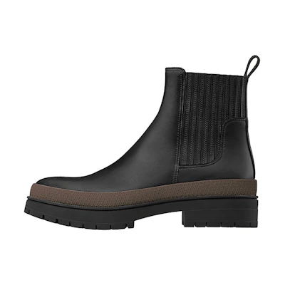 HERMES Ankle Boot 'Black Calfskin'