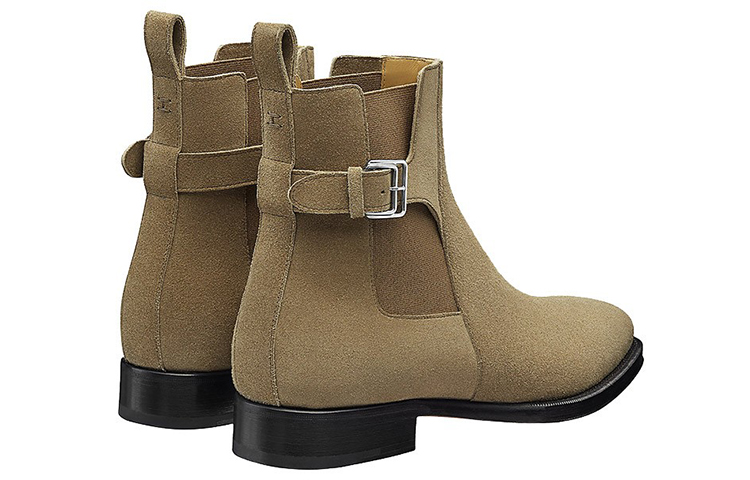 Lookbook 愛馬仕 小牛皮踝靴 驼色