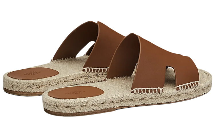 Lookbook HERMES Antigua 'Brown Calfskin & Woven' H201485Z-H03