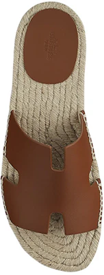 HERMES Antigua 'Brown Calfskin & Woven' H201485Z-H03 Shop HERMES Antigua 'Brown Calfskin & Woven' H201485Z-H03