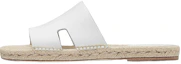 Buy HERMES Antigua ''Weiße Slip-On Sandalen aus Kalbsleder'' H201485Z-H90