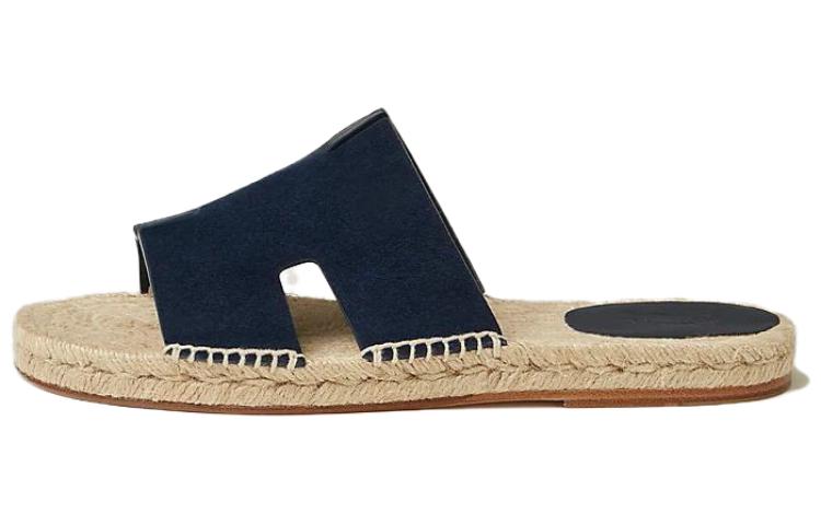 HERMES Antigua Slide 'Dark Blue'
