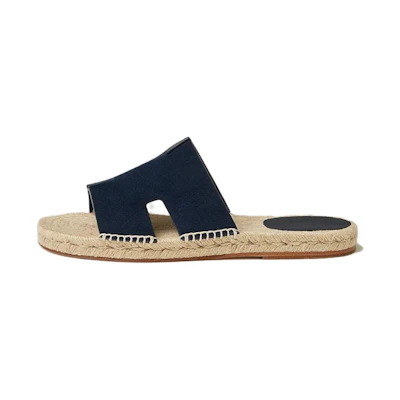 HERMES Antigua Slide 'Dark Blue'