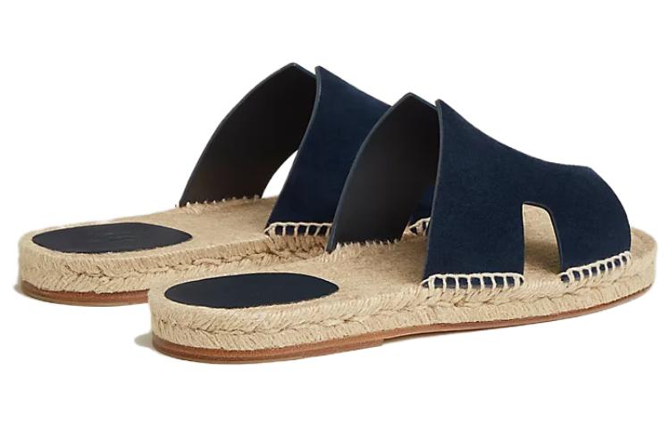 HERMES Antigua Slide 'Dark Blue' 圖 4
