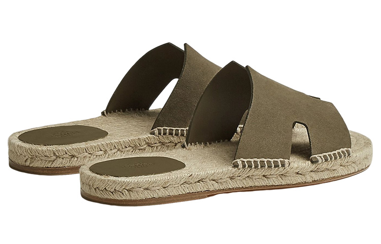 HERMES Antigua Slide 'Green Goat Leather' 圖 4