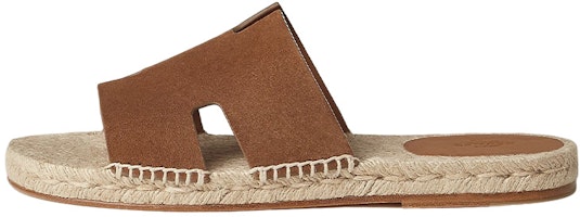 HERMES Antigua Slip-On 'Brown Goat Leather' H211871Z-HE5 HERMES Antigua Slip-On 'Brown Goat Leather' H211871Z-HE5