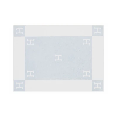 Hermes Avalon Bath Towel Bleu Glacier