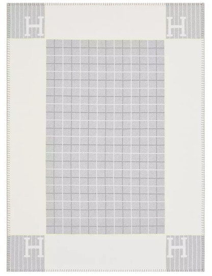 hermes-avalon-cabriole-blanket-gris-perle