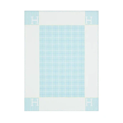 Hermes Avalon Cabriole Blanket Vert Aqua