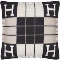 Hermes Avalon III Pillow Small Model Ecru Noir Hermes Avalon III Pillow Small Model Ecru Noir