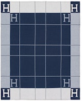 Hermes Avalon III Throw Blanket Ecru/Caban Hermes Avalon III Throw Blanket Ecru/Caban