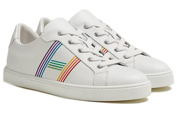 Lookbook 에르메스 아방타주 화이트 로우탑 스니커즈 H201459Z-HB9