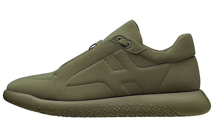 HERMES Avatar Canvas Low 'Olive Green'