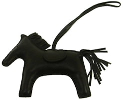 Hermes Bag Charm Rodeo Horse Milo MM Noir Hermes Bag Charm Rodeo Horse Milo MM Noir