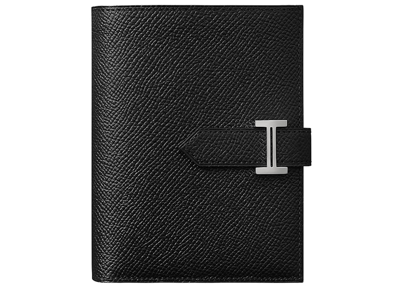 Hermes Bearn Compact Wallet Black