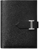Hermes Bearn Compact Wallet Black Hermes Bearn Compact Wallet Black