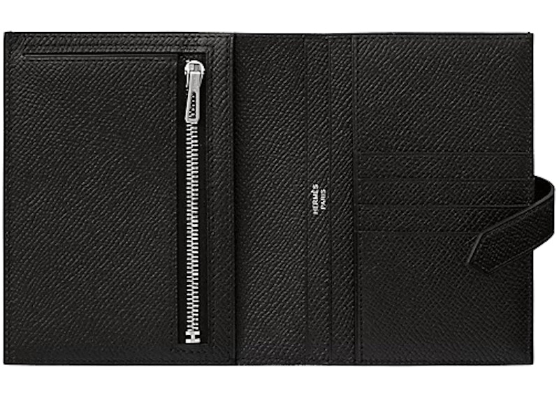 Order エルメス ベアン コンパクト 財布 (黒)
