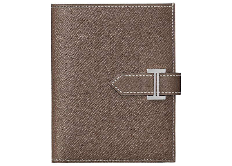 Hermes Bearn Compact Wallet Brown
