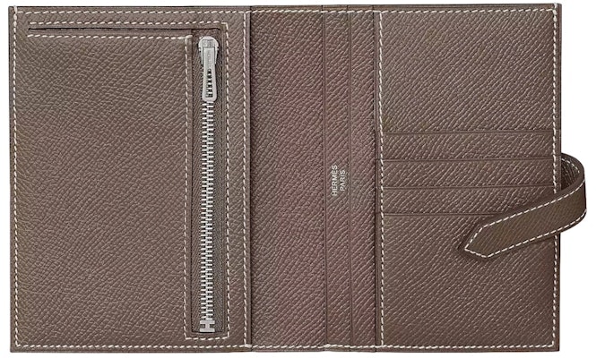 Cartera Compacta Hermes Bearn Marrón Order Cartera Compacta Hermes Bearn Marrón