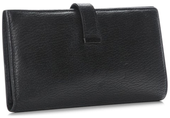 Cartera Hermes Bearn en Chevre Mysore Negro Order Cartera Hermes Bearn en Chevre Mysore Negro
