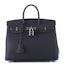 Buy Hermes Birkin Togo Palladium 25 Biru Malam