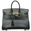 Buy Hermes Birkin Box 25 Hijau Gelap Vert Fonce