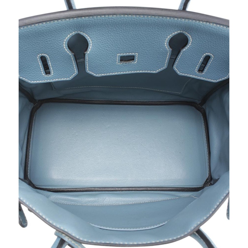 Lookbook 에르메스 버킨 클레망스 30 블루 진