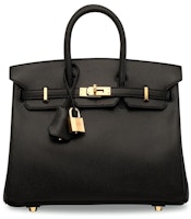 Hermes Birkin Epsom 25 Black Hermes Birkin Epsom 25 Black