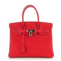 Hermes Birkin Epsom 30 Rouge Casaque Hermes Birkin Epsom 30 Rouge Casaque